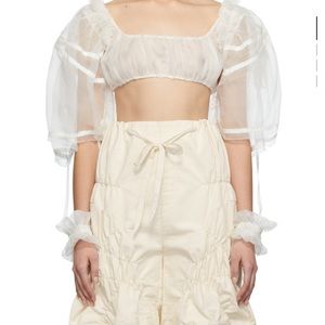 Renli Su organza blouse